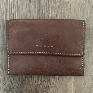 Leather Fossil Wallet